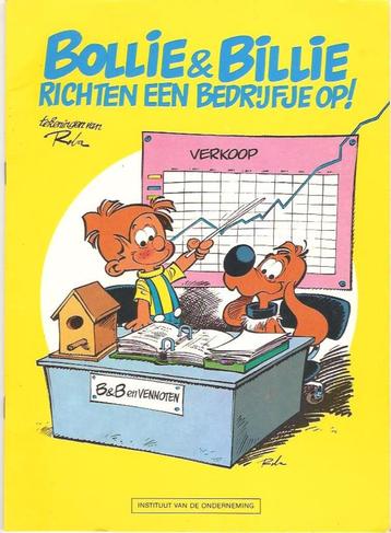 Bollie & Billie richten een bedrijfje op! beschikbaar voor biedingen