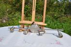 lustre rampe fixation ronde 4 lampes orientable  (2), Huis en Inrichting, Ophalen of Verzenden, Gebruikt