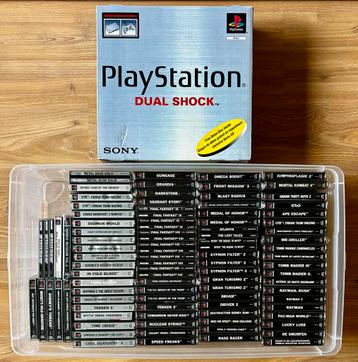 Groot Playstation 1 Lot!! beschikbaar voor biedingen