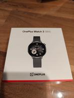 Oneplus Watch 3 zwart - 43mm, Handtassen en Accessoires, Smartwatches, Oneplus, Zwart, Nieuw, Ophalen of Verzenden