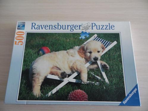 PUZZLE 500 PIÈCES     LABRADOR   RETRIEVER    RAVENSBURGER, Hobby & Loisirs créatifs, Sport cérébral & Puzzles, Comme neuf, Puzzle