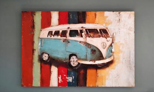 vw t1 handgemaakt 3D metaalschilderij, Antiek en Kunst, Kunst | Schilderijen | Modern, Ophalen of Verzenden