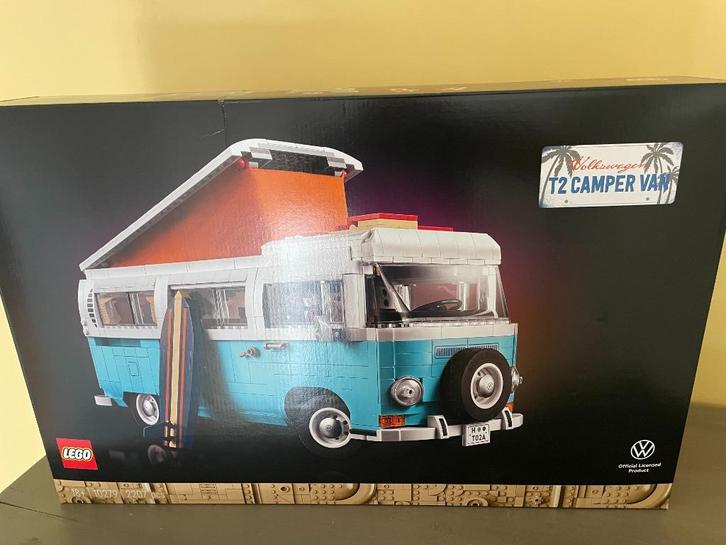 Lego 10279 Volkswagen T2 Camper Van, Kinderen en Baby's, Speelgoed | Duplo en Lego, Nieuw, Lego, Complete set, Ophalen of Verzenden