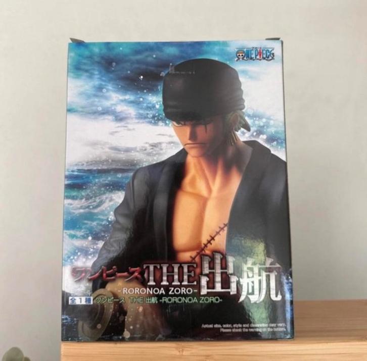 Figurine d’une seule pièce Shukko Roronoa Zoro 17cm, Verzamelen, Beelden en Beeldjes, Zo goed als nieuw, Ophalen of Verzenden