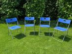 plastic klapstoelen, Tuin en Terras, Tuinstoelen, Ophalen, Zo goed als nieuw, Plastic, Inklapbaar