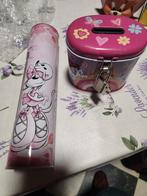 2 blikken spaarpotten samen 2 euro, Verzamelen, Spaarpotten, Ophalen of Verzenden, Metaal of Blik