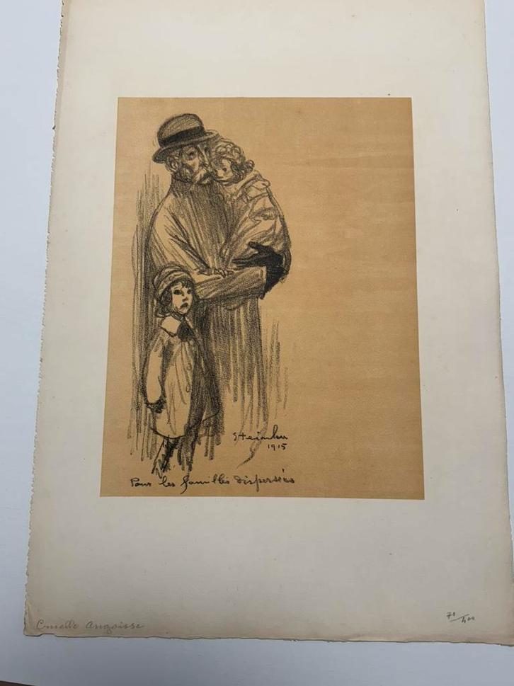 25 prachtige litho’s van Theophile Steinlen, Antiek en Kunst, Kunst | Litho's en Zeefdrukken, Ophalen of Verzenden