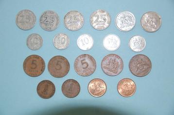 TRINIDAD & TOBAGO : mooi lot met 20 verschillende munten beschikbaar voor biedingen
