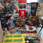 Nintendo switch/ pokemon/ gamemania reclame en promo items, Hobby en Vrije tijd, Ophalen of Verzenden, Zo goed als nieuw