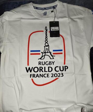 Promo officieel Rugby World Cup 2023 T-shirt - Frankrijk beschikbaar voor biedingen