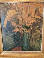 schilderij herfstbos door G.Dedecker, Ophalen