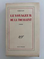 Georges Simenon Le voyageur de la Toussaint - 1958, Ophalen of Verzenden, Gelezen, Georges Simenon