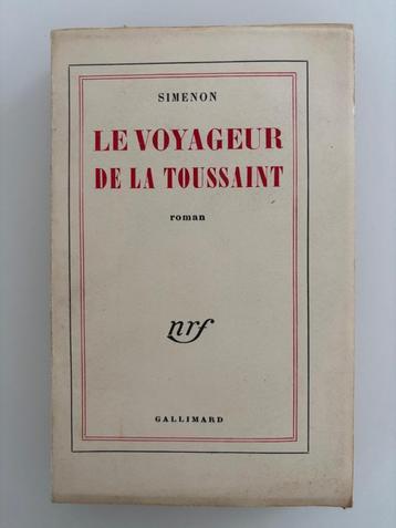Georges Simenon Le voyageur de la Toussaint - 1958 beschikbaar voor biedingen