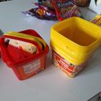 5 plastiek dozen, Ophalen