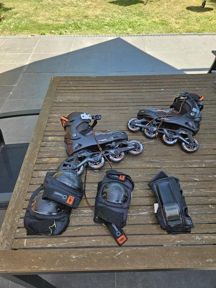 Fitness skates – Roller blades, Sport en Fitness, Skeelers, Zo goed als nieuw, Inline skates 4 wielen, Overige merken, Kinderen