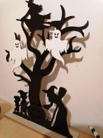 Centre de table halloween bois plat sur pied, Divers, Enlèvement ou Envoi, Comme neuf