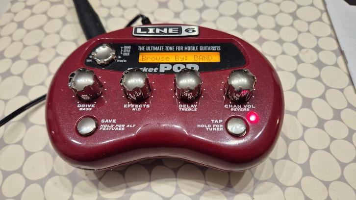 Line 6 Pocket Pod multi-effets pour guitare, Musique & Instruments, Effets, Utilisé, Enlèvement ou Envoi