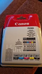 Canon Pixma Multipack 580PGBK 581, Cartridge, Canon, Enlèvement, Neuf
