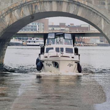 Bateau/yacht, 50 ch ou plus, Diesel, Acier, 9 à 12 mètres
