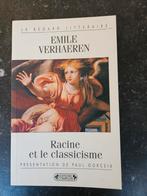 Emile Verhaeren  racine et le classicisme, boek nieuwstaat, Boeken, Ophalen of Verzenden, Zo goed als nieuw
