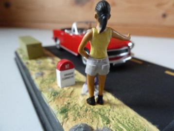 L'auto-stoppeuse, Auto : Simca Océane,1:43, Neuve., Enlèvement ou Envoi, Neuf, Voiture