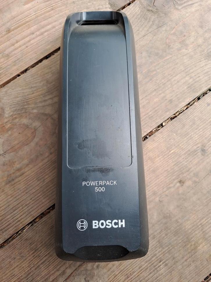 Bosch Powerpack 500 frame batterij met garantie, Fietsen en Brommers, Fietsaccessoires | Fietsaccu's, Zo goed als nieuw, Ophalen of Verzenden