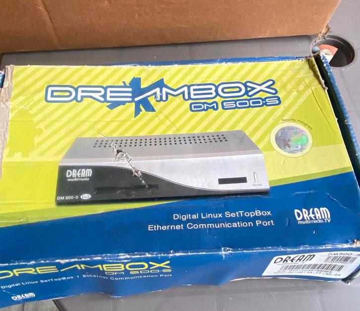 Dreambox DM500-S digitale satellietontvanger, Audio, Tv en Foto, Schotelantennes, Zo goed als nieuw, Dreambox, Ophalen
