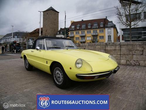 Alfa Romeo Spider Cabriolet 1976 | Route 66 auctions, Auto's, Oldtimers, Bedrijf, Te koop, Open dak, Alfa Romeo, Benzine, Cabriolet