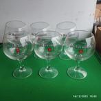 6 ST-BERNARDUS bierglazen., Ophalen, Zo goed als nieuw, Glas of Glazen, Overige merken
