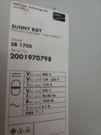 omvormer voor zonnepanelen 1700 W, Doe-het-zelf en Bouw, Zonnepanelen en Toebehoren, Ophalen, Gebruikt, Overige typen, 200 wattpiek of meer