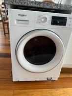 Whirlpool was en droogmachine (2-in-1), Elektronische apparatuur, 10 kg of meer, Ophalen, Zo goed als nieuw, 85 tot 90 cm