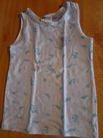 Hemdje Frozen H&M wit met bloemen en bladeren maat 110-116, Nacht- of Onderkleding, Gebruikt, Meisje, H&M