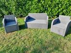 Tuinset, Ophalen, 5 zitplaatsen, Kunststof, Gebruikt