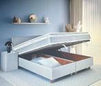 Boxspring 180 met opbergruimte, Huis en Inrichting, Slaapkamer | Bedden, Ophalen, Gebruikt, 200 cm, 180 cm
