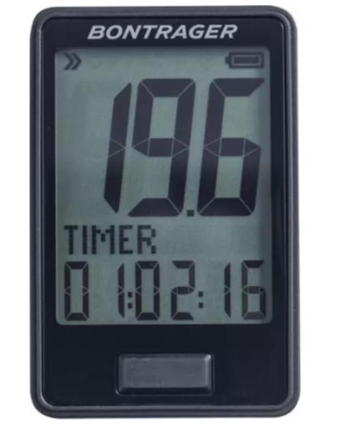 Bontrager RIDEtime Fietscomputer, Fietsen en Brommers, Fietsaccessoires | Fietscomputers, Draadloos, Snelheidssensor, Waterdicht