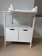 Pampertafel wit, Kinderen en Baby's, Kinderkamer | Commodes en Kasten, Ophalen, Nieuw, Commode, Voetruimte
