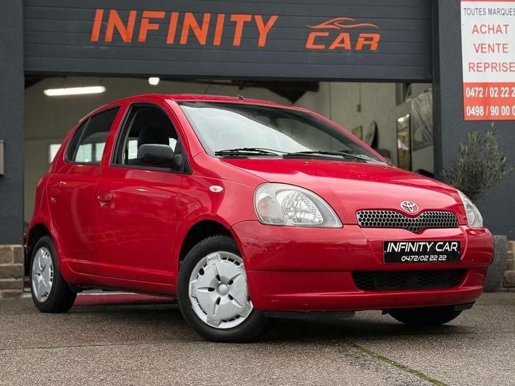 Toyota Yaris 1.0i 16v Linea Natura (bj 2001), Auto's, Toyota, Bedrijf, Te koop, Yaris, Airbags, Airconditioning, Boordcomputer
