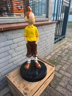 Superbe grande statue de Tintin, Enlèvement, Tintin, Comme neuf, Statue ou Figurine