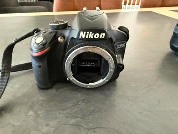 Nikon D3200 – inclusief 2 lenzen, 2 batterijen & oplader, Audio, Tv en Foto, Ophalen, Gebruikt, Nikon