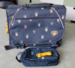 Boekentas Stones and Bones met bijhorende pennenzak, Ophalen, Zo goed als nieuw