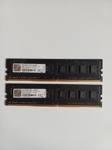 G.Skill Value F4-2400C15D-16GNT DDR4 RAM beschikbaar voor biedingen