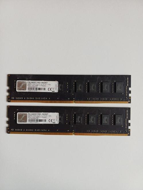G.Skill Value F4-2400C15D-16GNT DDR4 RAM, Computers en Software, RAM geheugen, Gebruikt, Desktop, 16 GB, DDR4, Ophalen of Verzenden
