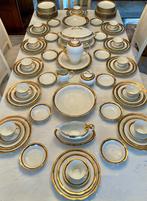 Luxueux Service porcelaine de France Limoges GOLD 2 feux OR, Ophalen