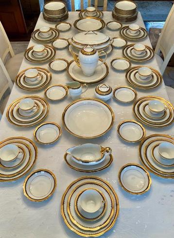 Luxueux Service porcelaine de France Limoges GOLD 2 feux OR  beschikbaar voor biedingen