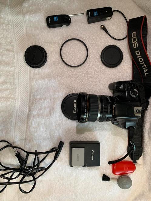 Canon EOS 450D + EF-S 10-22mm, Audio, Tv en Foto, Fotocamera's Digitaal, Gebruikt, Spiegelreflex, Canon, Geen optische zoom, Ophalen
