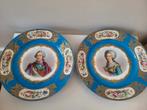 sevres koningsblauw borden 2, Antiek en Kunst, Antiek | Porselein, Ophalen of Verzenden