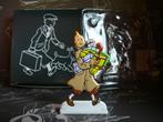 Figurine Tintin en métal relief : Tintin cadeaux, Verzamelen, Stripfiguren, Zo goed als nieuw, Beeldje of Figuurtje, Ophalen, Kuifje