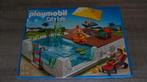 Playmobil Piscine avec terrasse 5575, Comme neuf, Ensemble complet, Enlèvement ou Envoi