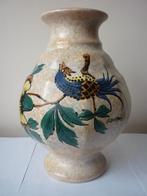 Antoine Dubois - Bergen - Vase de forme  dodécagone - décor, Ophalen of Verzenden