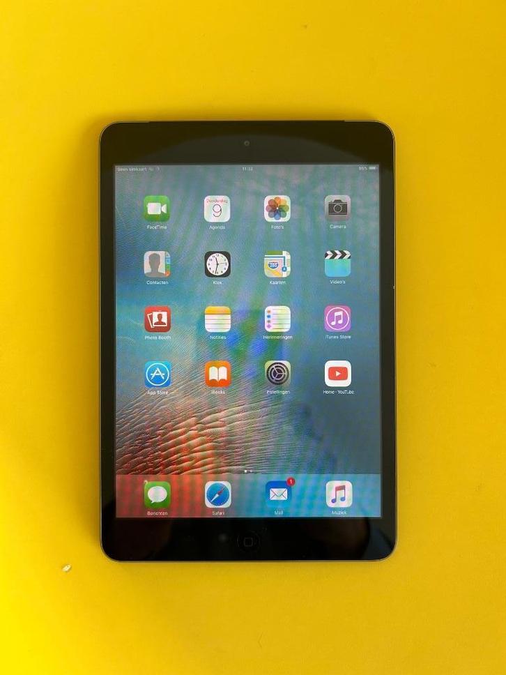 iPad Mini Wifi 1 (Nieuwstaat!), Computers en Software, Apple iPads, Zo goed als nieuw, Apple iPad Mini, Wi-Fi en Mobiel internet